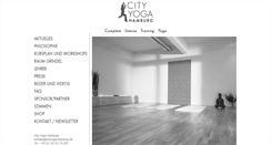 Desktop Screenshot of cityyoga-hamburg.de